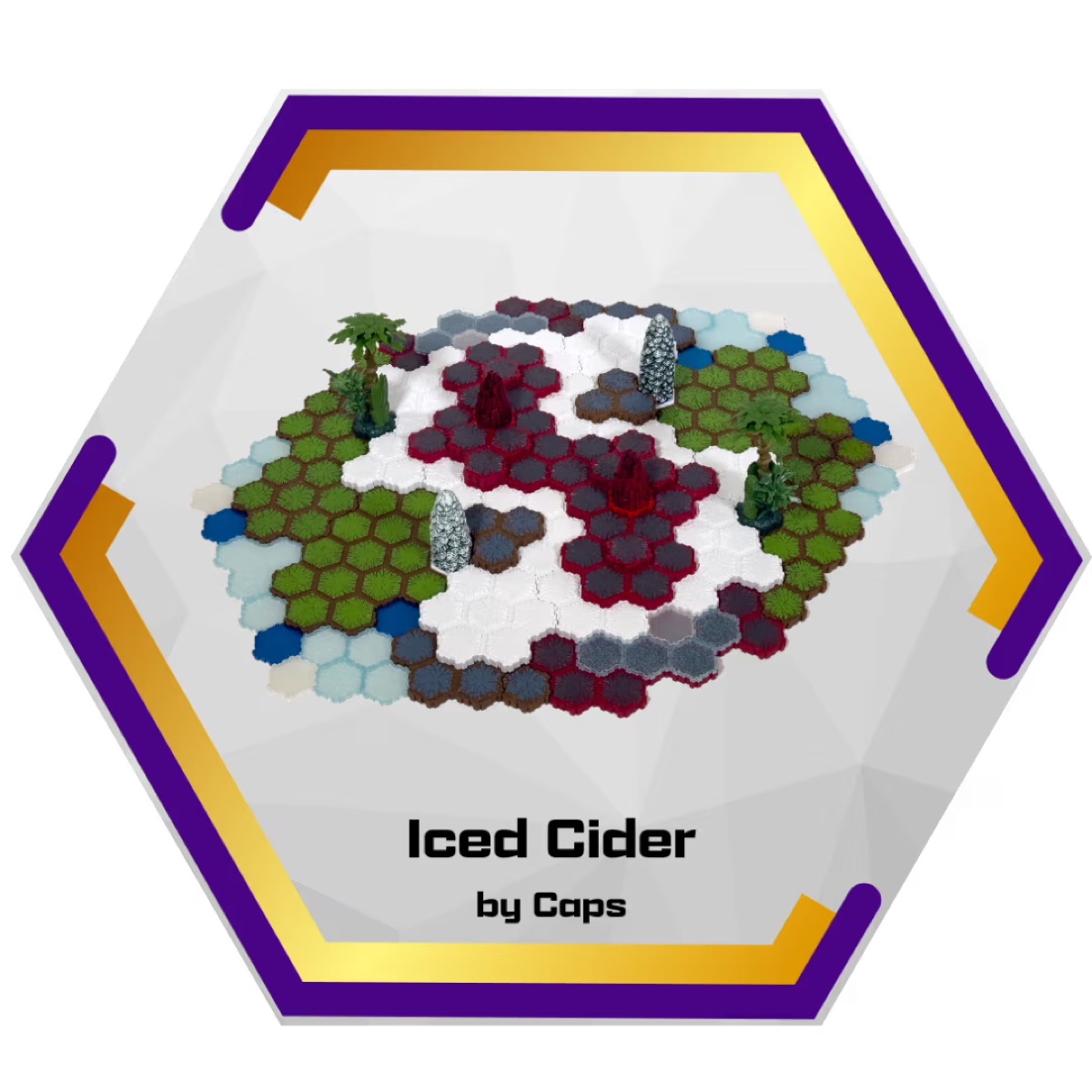 Heroscape-Turnierkarte Iced Cider von Caps