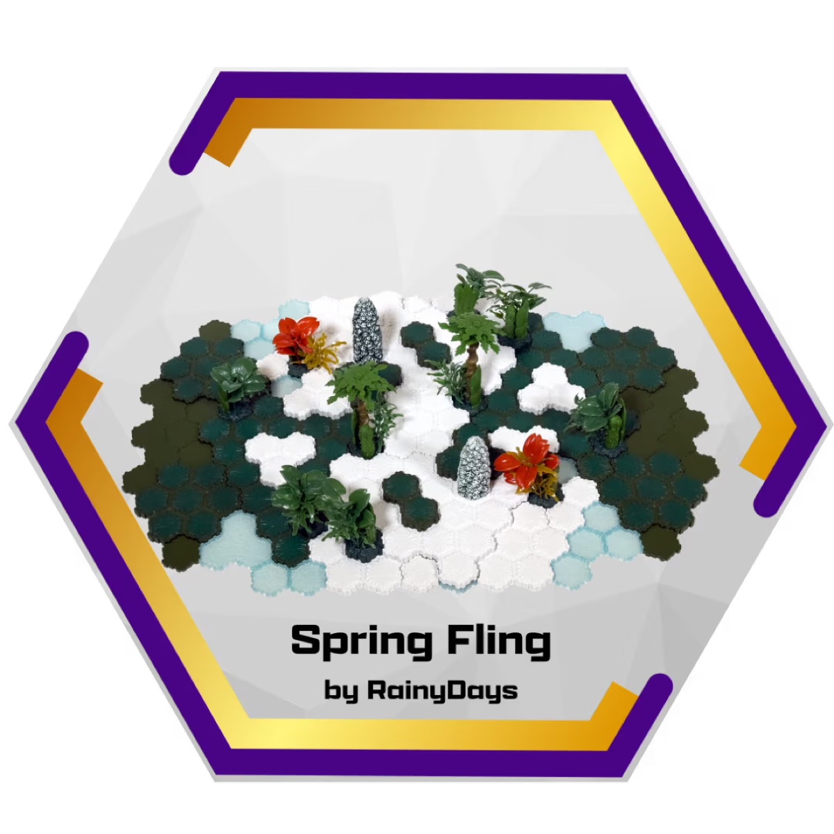 Heroscape-Turnierkarte Spring Fling von RainyDays
